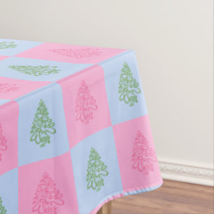 Cheers Christmas Trees-2-COTTON TABLECLOTH 52x70