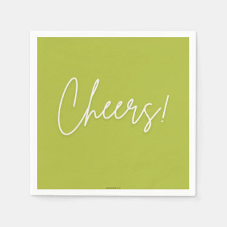 Cheers Cocktail Napkin