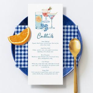 Cheers Cocktail Party Menu