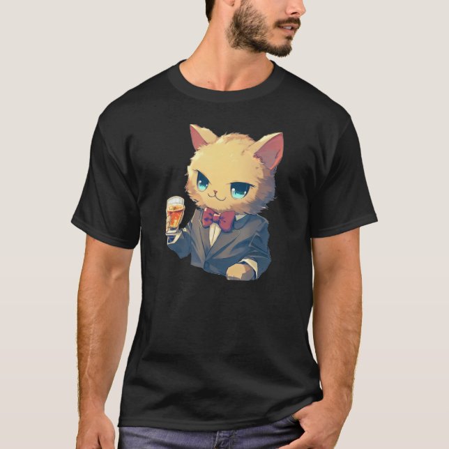 Cheers Cool Cat T-Shirt (Front)