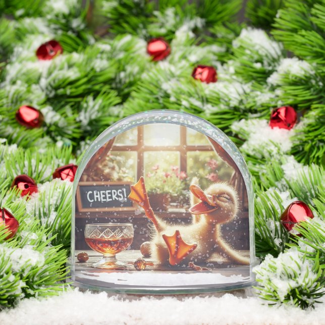 CHEERS  Duck Snowglobe (Christmas)