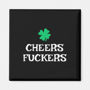 Cheers Ers St Patrick's Day Funny Irish Day Drinki Magnet