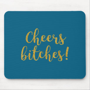 Cheers Es Happy New Year Celebration New Years Eve Mouse Pad
