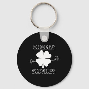 Cheers Es Lucky Clover Saint Patrick's Day Iri-shi Key Ring