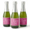 Cheers Faux HOT PINK GLITTER Wedding Mini