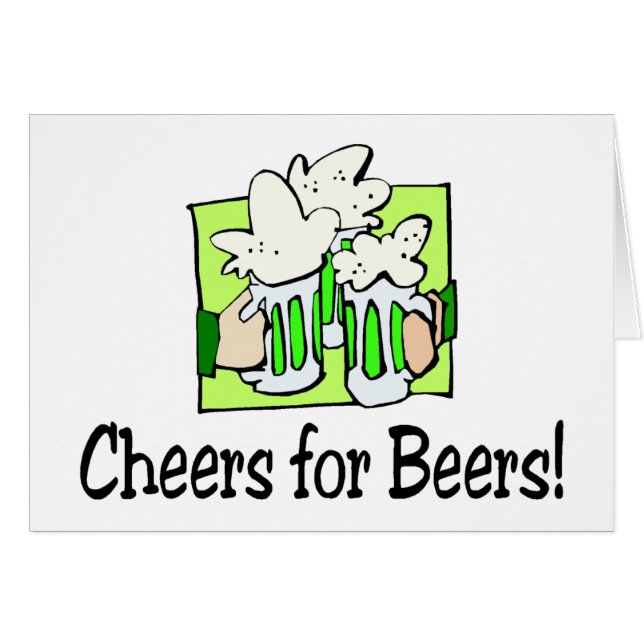 Cheers For Beers St Patty Day (Front Horizontal)