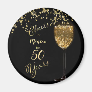 Cheers for the Years Keepsake Magnet