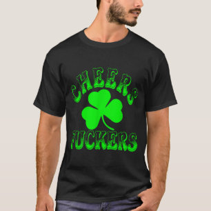 Cheers Forers Irish St Patricks Day Shamrock Tee 