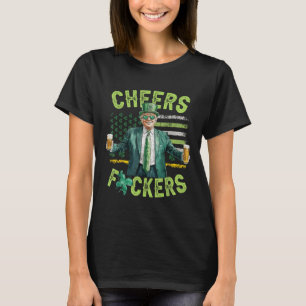 Cheers Forers St Patricks Day Funny Beer Drinking T-Shirt