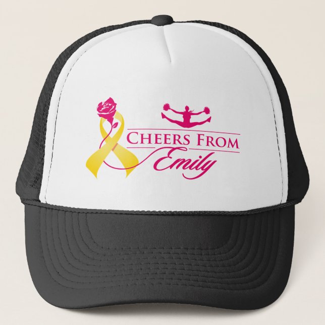 Cheers From Emily Trucker Hat (Front)