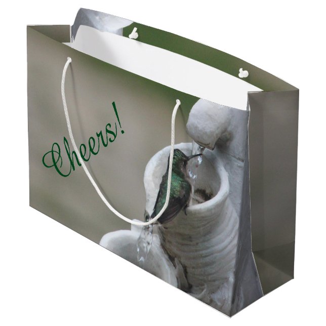 Cheers Gift Bag (Back Angled)
