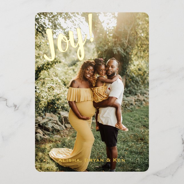 Cheers Happy Holidays 2 Photo Vertical Custom (Front)