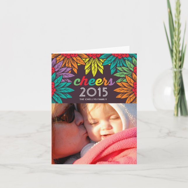 cheers holiday card (Front)