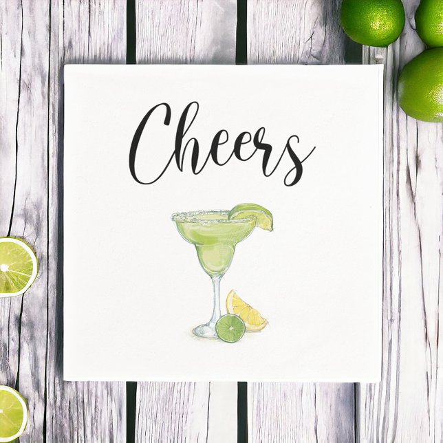 Cheers Margarita Napkin (Creator Uploaded)