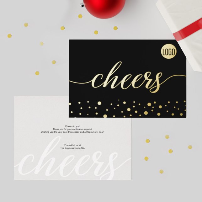 Cheers modern elegant script Corporate logo Gold (Creator Uploaded)