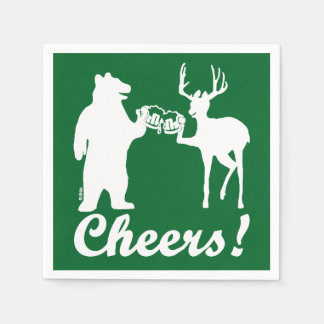 Cheers ! napkin