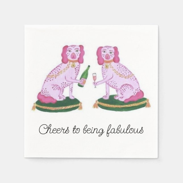 Cheers napkins Chinsinoir  (Front)