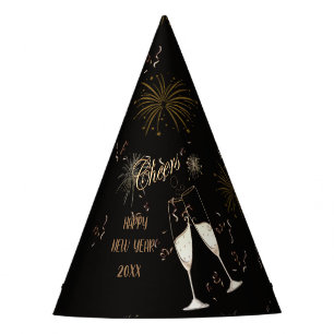 Cheers New Year Party Hat