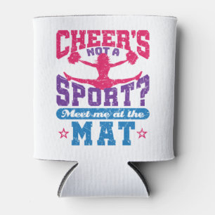 Cheer's Not a Sport Funny Cheerleading Cheerleader Can Cooler