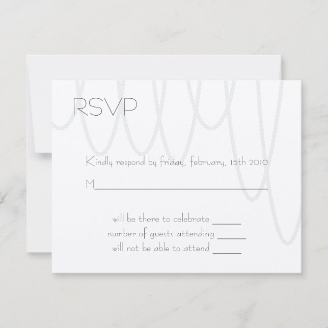 Cheers! Party RSVP Card (Front)