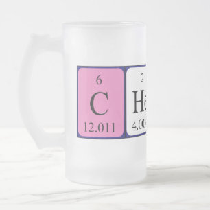 Cheers periodic table word mug