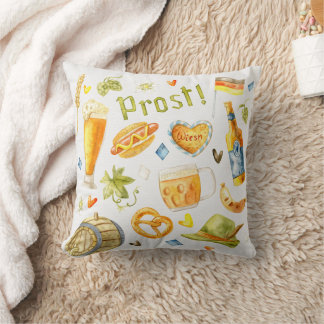 Cheers Pillow and Beer
