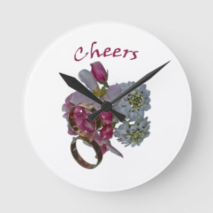 Cheers. Romantic Wall Clocks. Round Clock