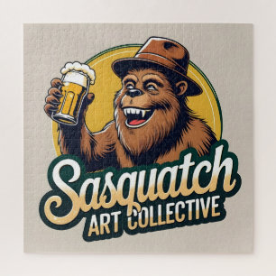 Cheers Sasquatch Art Puzzle