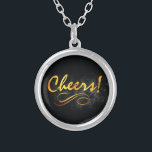 Cheers Silver Plated Necklace<br><div class="desc">.</div>