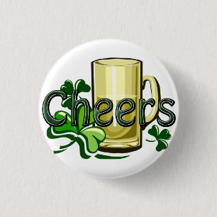 Cheers To 2009 Irish Celebration 3 Cm Round Badge