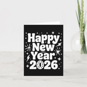 Cheers To 2026 Happy New Year Party  Card