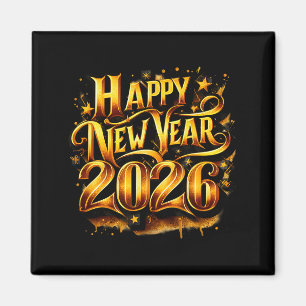Cheers To 2026 Happy New Year Party  Magnet