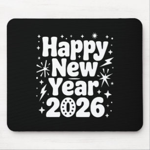 Cheers To 2026 Happy New Year Party Mouse Pad