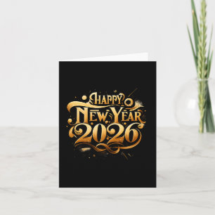 Cheers To 2026 Happy New Year Party Premium  Card