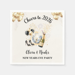 Cheers to 2026 New Year’s Eve Party Napkin