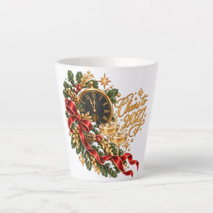Cheers to 2027 Midnight Celebration Latte Mug