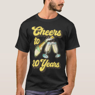 Cheers To 20 Years T-Shirt
