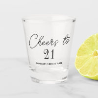 Cheers to 21 birthday party