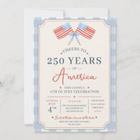 Cheers to 250 Years of America 4th of July Party