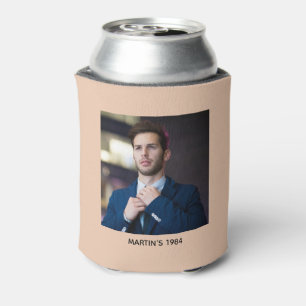 Cheers to 40th Birthday Elegant Funny Desert Sand Can Cooler