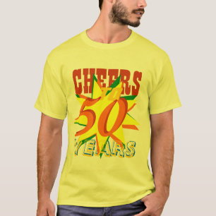 Cheers To 50 Years Birthday T-Shirt