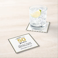 Cheers to 50 Years Wedding Anniversary Gold