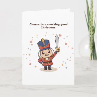Cheers to a Cracking Good Christmas Cute Puchi Card