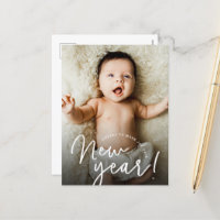 Cheers to a joyful New Year baby birth photo
