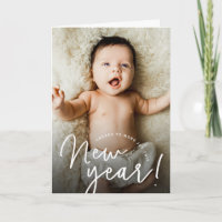 Cheers to a joyful New Year baby photo birth 