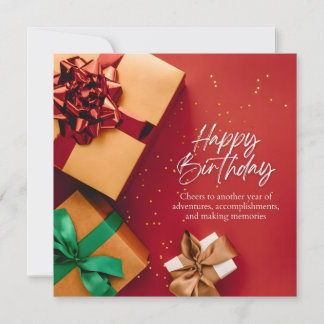 Cheers to Another Year Holiday Card