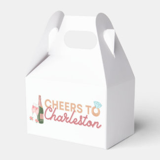 "Cheers to Charleston" Bach Party Favours Box