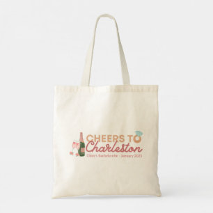 "Cheers to Charleston" Tote Bag