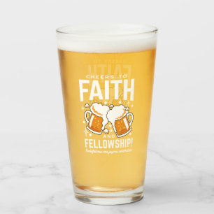 Cheers to Faith & Fellowship - Oktoberfest Glass