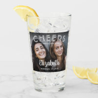 Cheers to Happily Ever After Photo Bridal Party